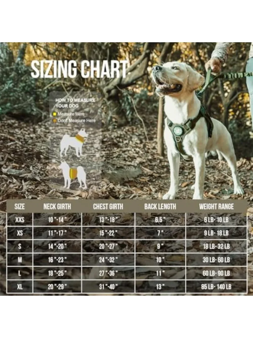 Tactical No-Pull Dog Harness - Breathable Vest for Small Dogs, Adjustable Fit